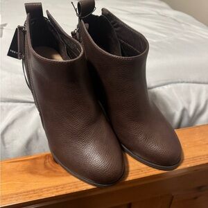 Torrid Dark Brown Ankle Booties